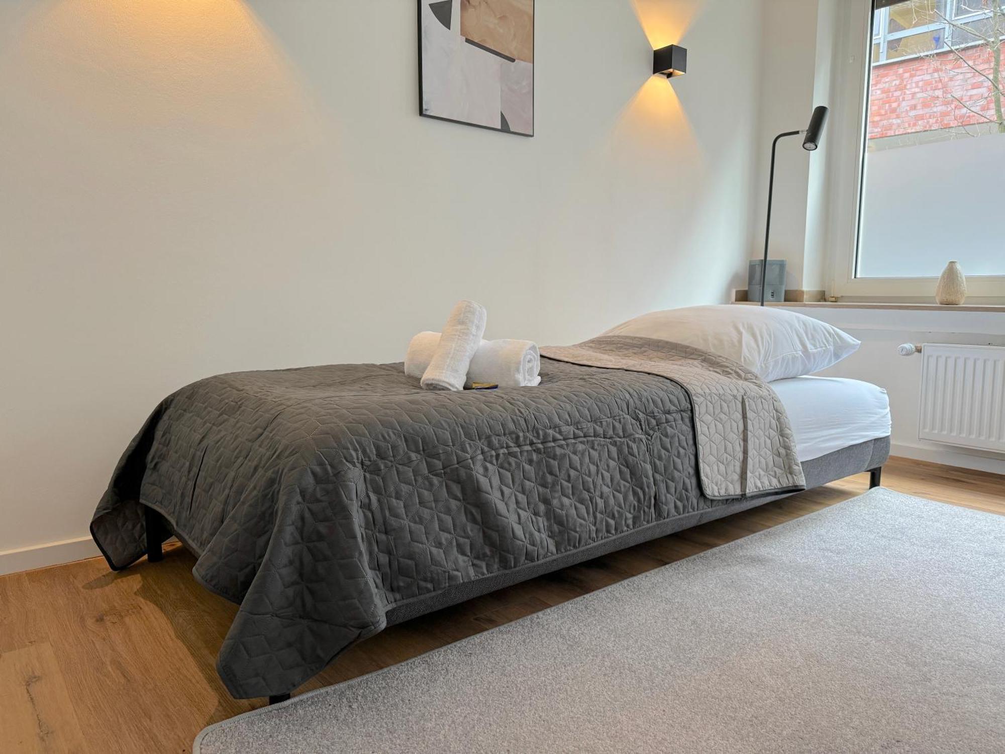 Modern & Minimal - Design-Apartment In Stadtmitte Везел Екстериор снимка