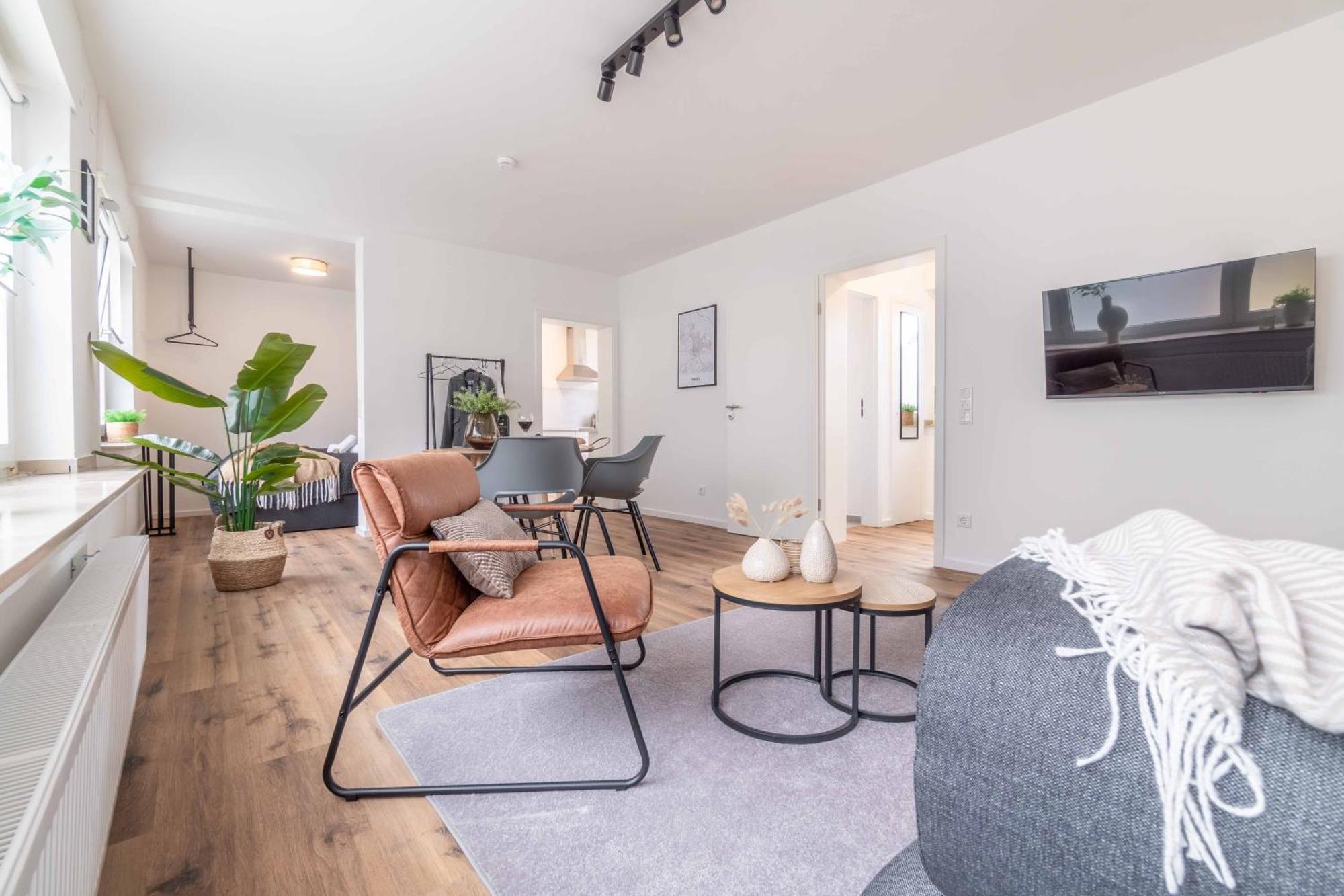 Modern & Minimal - Design-Apartment In Stadtmitte Везел Екстериор снимка